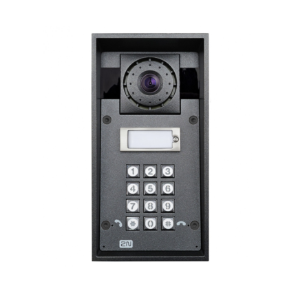 2N IP Force 1 button camera keypad 10W speaker maroc rabat casablanca tanger fes