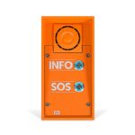 2N IP Safety 2 buttons 10W speaker INFO SOS labels maroc rabat casablanca tanger fes
