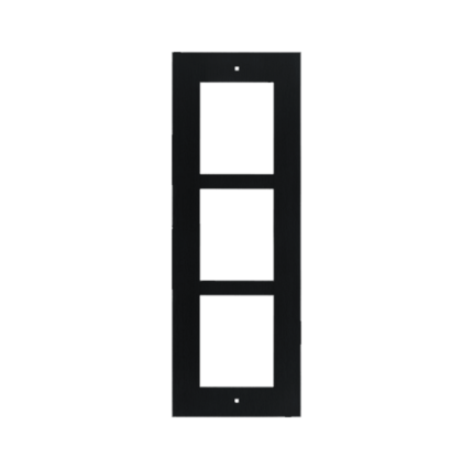 2N IP Verso Frame for flush installation 3 modules black must be together with 9155016 maroc rabat casablanca tanger fes
