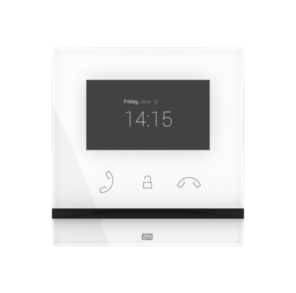 2N Indoor Compact White requires flush box 91378800 or desk stand 91378802 for an installation maroc rabat casablanca tanger fes