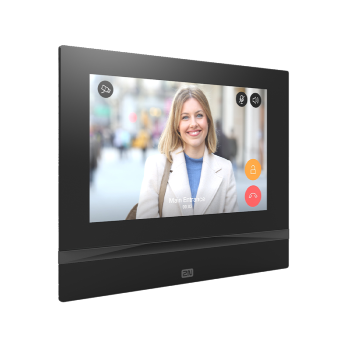 2N Indoor View Black requires flush box 91378800 or desk stand 91378802 for an installation 2N maroc rabat casablanca tanger fes