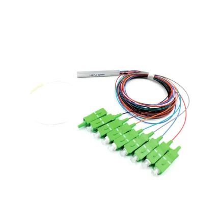 Compact CE Plc Spliter 1x8 Single Mode Blockless Fiber Optic Coupler maroc rabat casablanca tanger fes