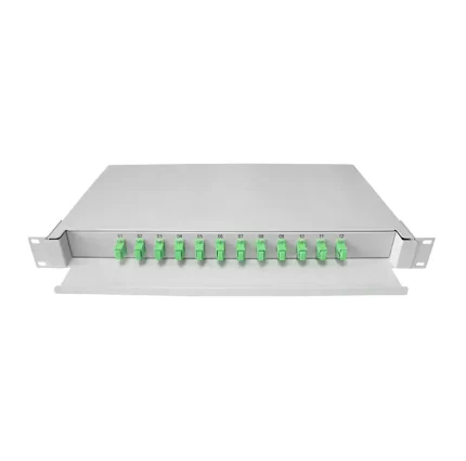 Tiroir de type 2U 48 Core Simplex Panneau de brassage de chassis de distribution optique ODF maroc rabat casablanca tanger fes