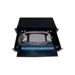 Tiroir de type 2U 48 Core Simplex Panneau de brassage de chassis de distribution optique ODF blak maroc rabat casablanca tanger fes