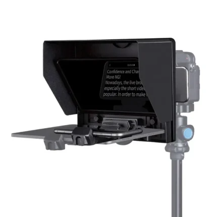 Téléprompteur pliable portable 10" FEELWORLD TP10 – compatible smartphones, tablettes jusqu’à 11" et appareils photo DSLR